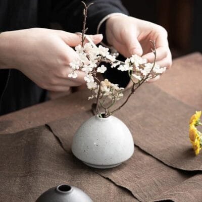 Song-Inspired Elegant Mini Ceramic Vase