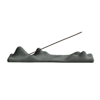 Song-Inspired Concrete Landscape Incense Holder – Long